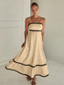 'Araceli' Spaghetti Strap Maxi Dress - Celes Fashion